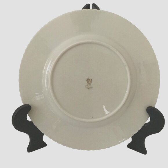 VTG Lenox 4 Rutledge P-303 Dinner Plate 10 7/8″ Raised Enamel Discontinued 24K - Picture 5 of 8
